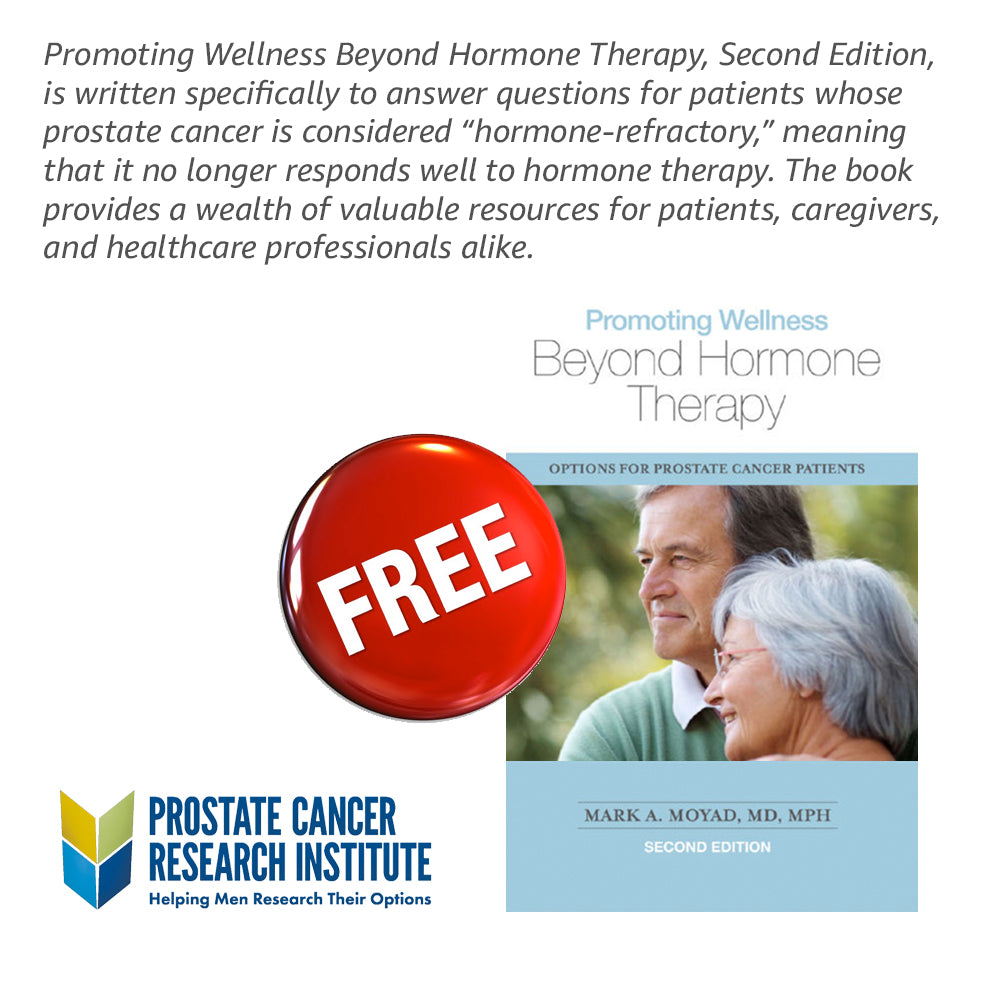 Free Book! Prostate Wellness – Insights – PCRI annual conference